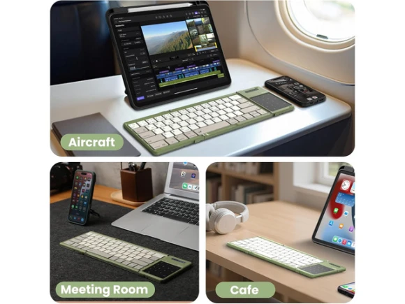 Foldable Wireless Keyboard — Bluetooth Keyboard, NILLKIN