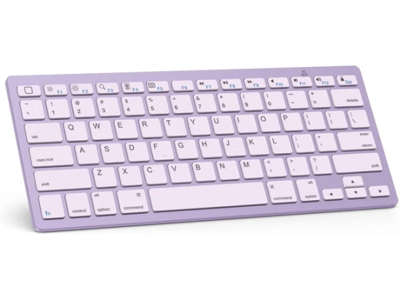 Purple Bluetooth Keyboard for iPad — Bluetooth Keyboard, OMOTON