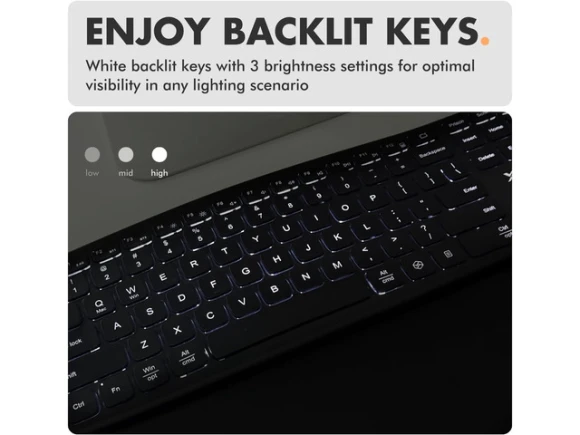 Wireless keyboard and mouse combo — Bluetooth Keyboard, Trisvision
