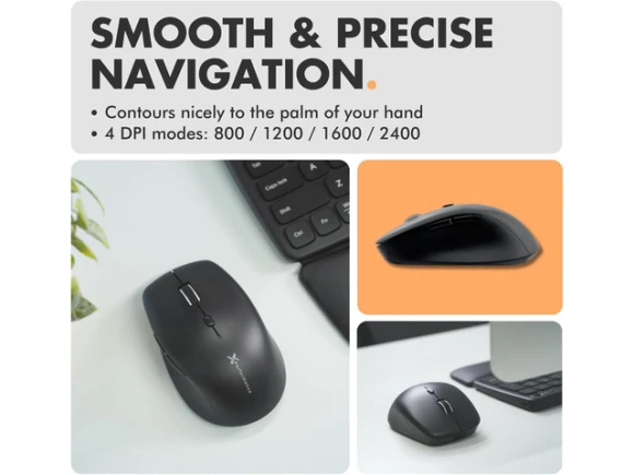 Wireless keyboard and mouse combo — Bluetooth Keyboard, Trisvision