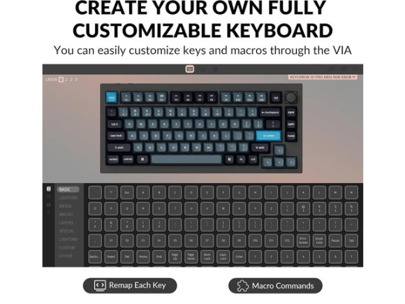 75% Mechanical Keyboard — Bluetooth Keyboard, Keychron