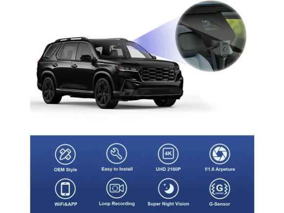 Dash Camera for Honda Pilot — Dash Cam, Fitcamx