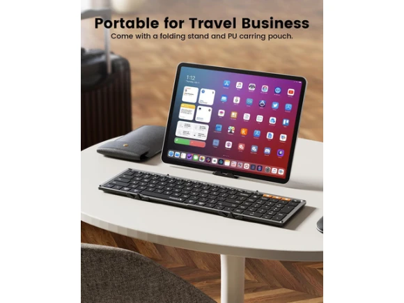 Foldable Bluetooth Keyboard, True Full Size — Bluetooth Keyboard, ProtoArc