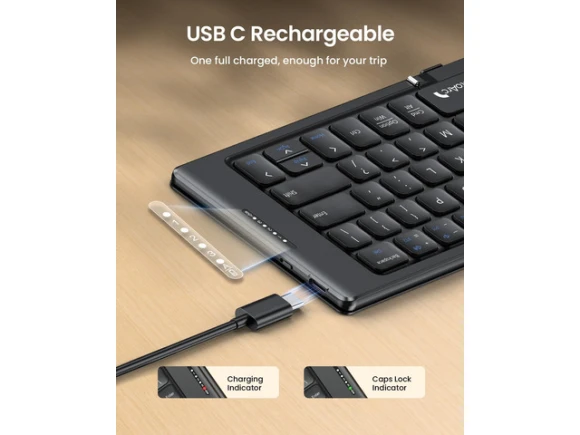 Foldable Compact Bluetooth Keyboard — Bluetooth Keyboard, ProtoArc