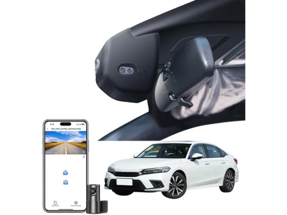 Front and Rear Dash Camera for Honda Civic — Dash Cam, SUNIVISION