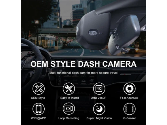 Front and Rear Dash Camera for Honda Civic — Dash Cam, SUNIVISION