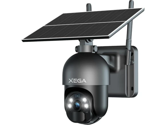 2K HD 4G LTE Solar Security Camera — Security Camera, Xega