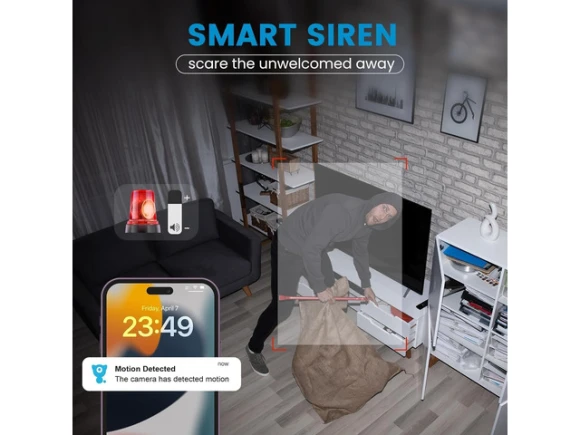 2K Indoor Security Camera, 2 Pack — Security Camera, litokam