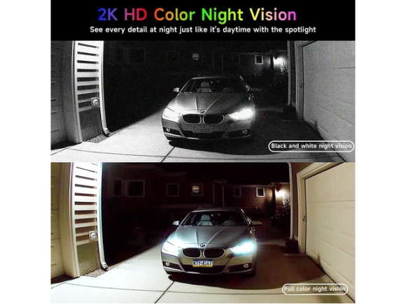 2K Wireless Security Camera Set, 4-Pack — Security Camera, SUNIVISION