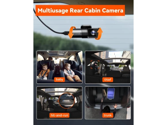 4-Channel Dash Camera with WiFi — Dash Cam, VANTRUE