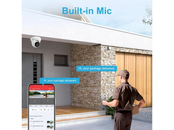 4MP PoE IP Turret Security Camera — Security Camera, Anpviz