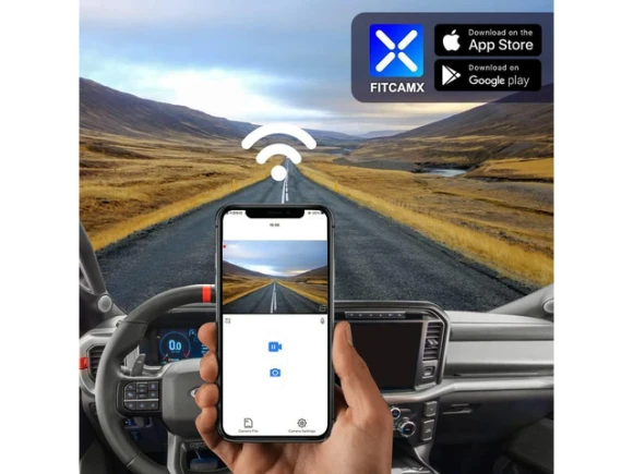 Dash Cam with 64GB Card for Ford F150 and F250 — Dash Cam, Fitcamx