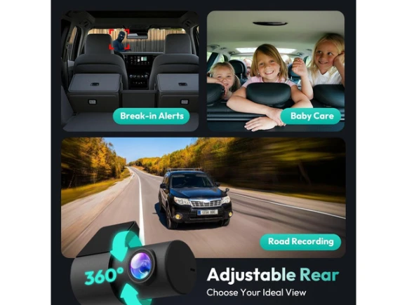 Front and rear dash camera — Dash Cam, BOTSLAB