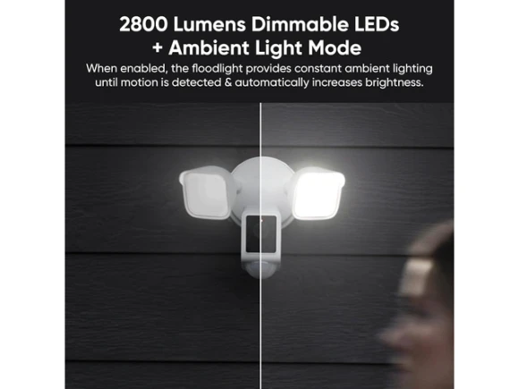 Outdoor Security Floodlight Camera, v2 — Security Camera, Wyze