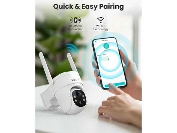 Outdoor Wireless Security Cameras, 2-Pack — Security Camera, SUNIVISION