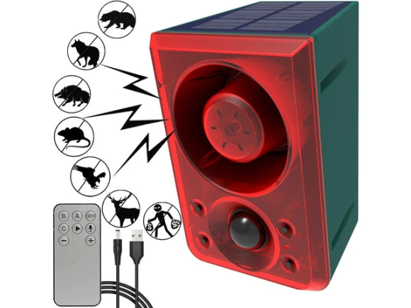 Solar Outdoor Motion Sensor Alarm — Motion Sensor, SUNIVISION