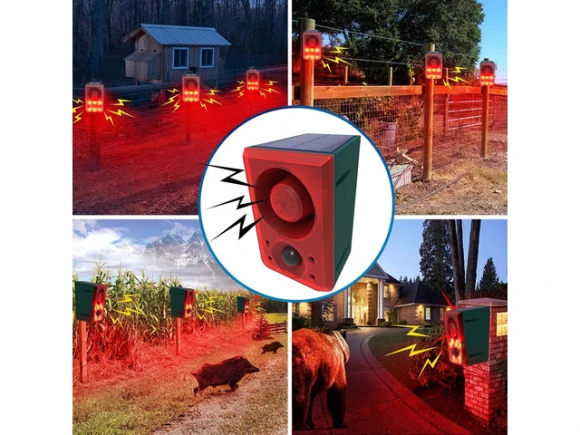 Solar Outdoor Motion Sensor Alarm — Motion Sensor, SUNIVISION