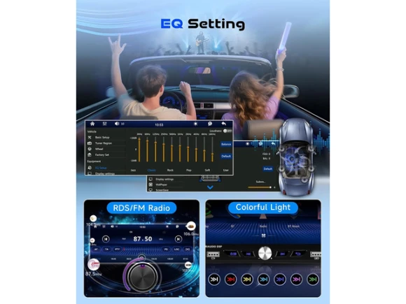 6.9-inch Car Stereo — Car Infotainment System, SUNIVISION