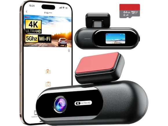 Front Dash Camera with 64GB Card — Dash Cam, SUNIVISION