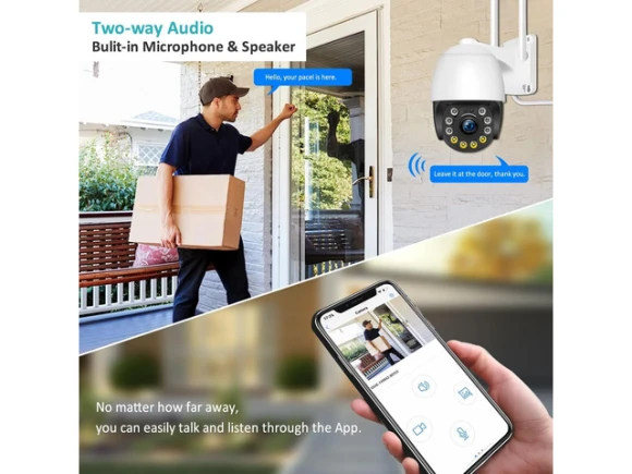 Outdoor Wired WiFi Security Camera — Security Camera, SUNIVISION