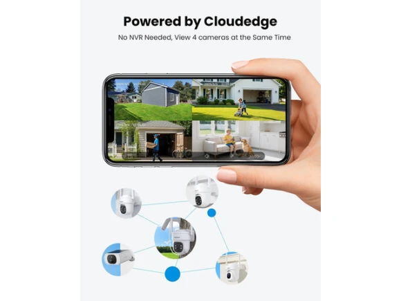 Outdoor Wireless Security Cameras, 2-Pack — Security Camera, SUNIVISION