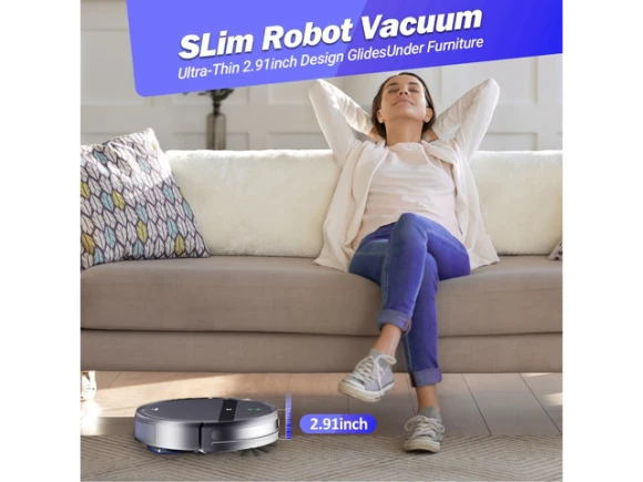 Robot Vacuum and Mop Combo — Robot Vacuum, SUNIVISION
