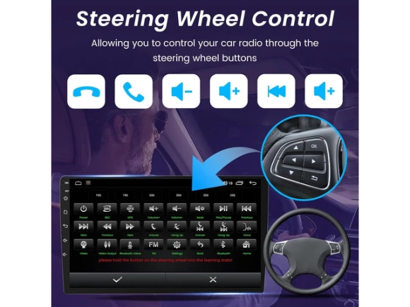 Wireless Car Stereo Radio for Nissan Altima 2007–2012 — Car Infotainment System, SUNIVISION