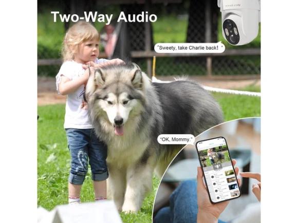 Wireless Outdoor Security Camera — Security Camera, SUNIVISION
