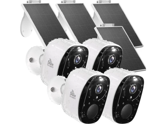 Wireless Solar Outdoor Security Camera Set — Security Camera, SUNIVISION