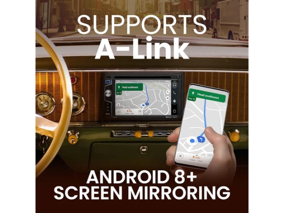 6.2-Inch Double DIN Car Stereo System — Car Infotainment System, BOSS AUDIO SYSTEMS