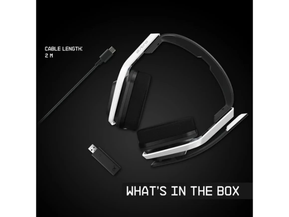 White/Green Gen 2 Wireless Gaming Headset — Wireless Earbuds, Astro Gaming