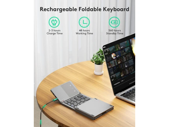 Foldable Bluetooth Keyboard — Bluetooth Keyboard, Samsers