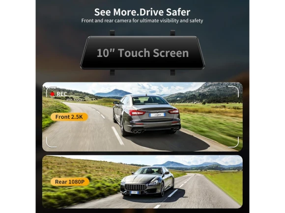 Mirror Dash Camera — Dash Cam, JOMISE