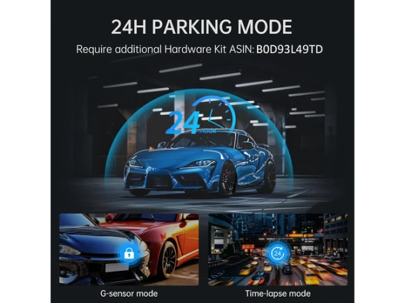 Rear View Mirror Camera with 4K Mirror Dash Camera — Dash Cam, VEEMENT