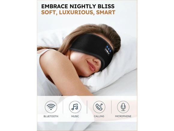 Sleep Headphone Headband — Wireless Earbuds, MUSICOZY