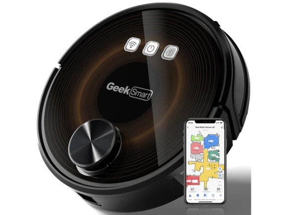 Robot Vacuum Cleaner and Mop — Robot Vacuum, Geek Smart