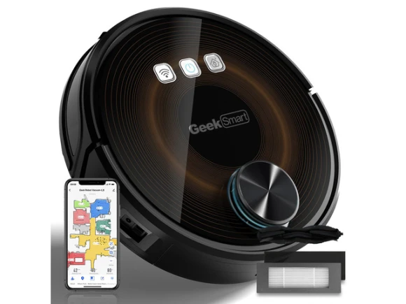 Robot Vacuum Cleaner and Mop — Robot Vacuum, Geek Smart