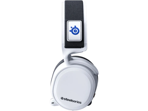 White Wireless Gaming Headset for PlayStation 5 and PlayStation 4 — Wireless Earbuds, SteelSeries