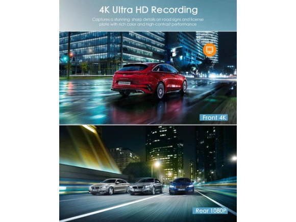 12-inch Mirror Dash Camera with 11.26-inch Screen — Dash Cam, KEHIPI