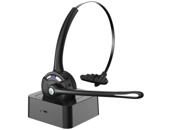Bluetooth Wireless Headset with Charging Base — Wireless Earbuds, KEHIPI