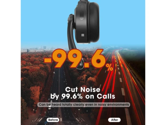 Bluetooth Wireless Headset with Charging Base — Wireless Earbuds, KEHIPI