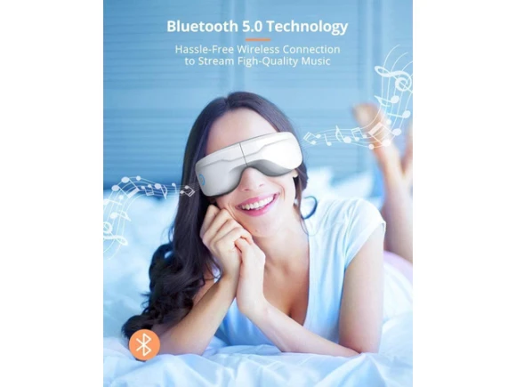 Eye Massager with Heat and Bluetooth Music — Eye Massager, KEHIPI