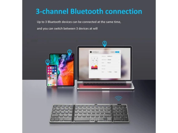 Foldable Bluetooth Keyboard — Bluetooth Keyboard, KEHIPI