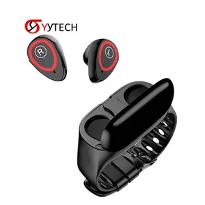 2-in-1 Smart Bracelet and Bluetooth Headset — Fitness Tracker, SYYTECH