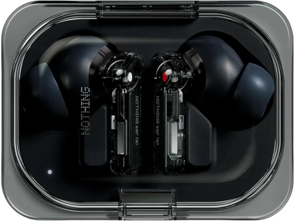 Black Wireless Earbuds — Wireless Earbuds, Nothing