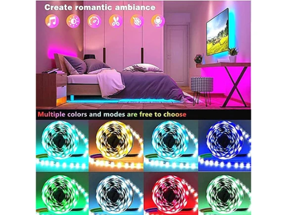Colorful LED Light Strip — LED Strip Lights, Gemdeck