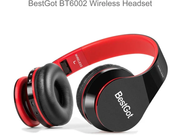 Foldable Bluetooth Headphones — Wireless Earbuds, TUKO