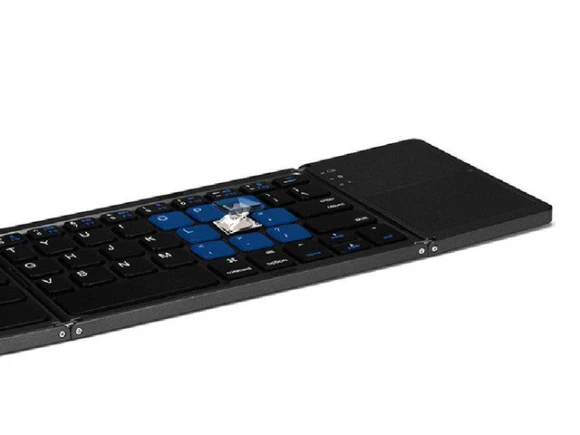 Foldable Bluetooth Keyboard with Touchpad — Bluetooth Keyboard, Gemdeck