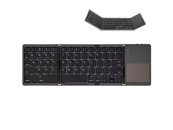 Foldable Bluetooth Wireless Keyboard with Touchpad — Bluetooth Keyboard, Gemdeck