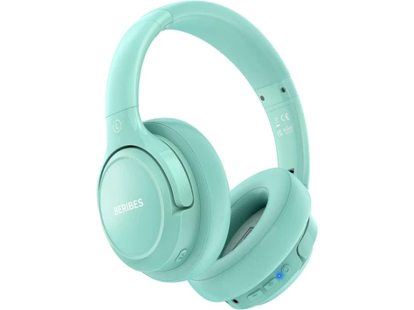 Green Headphones — Wireless Earbuds, BERIBES